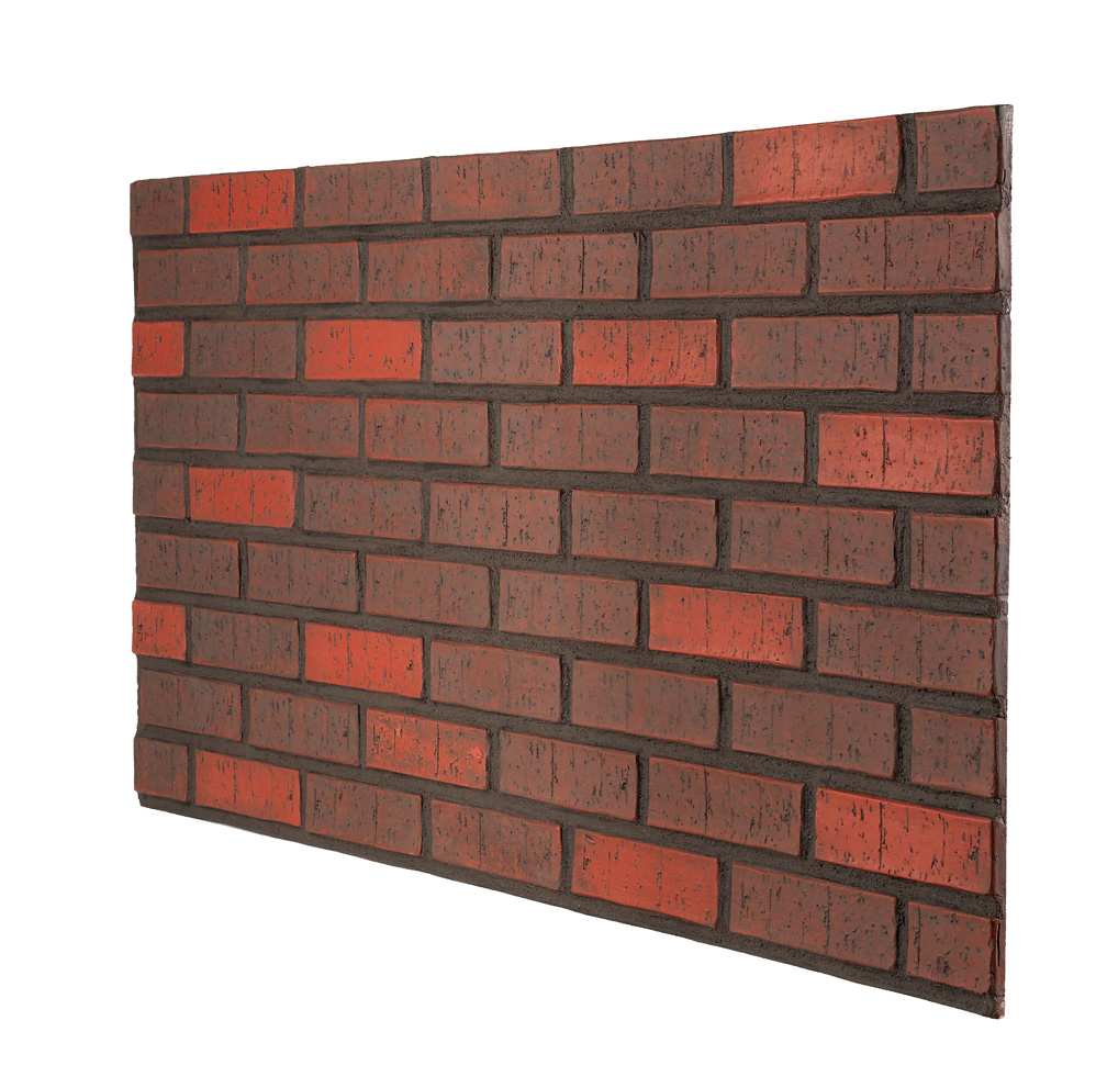 Contemporary Brick - Dark Red - Dark Grout